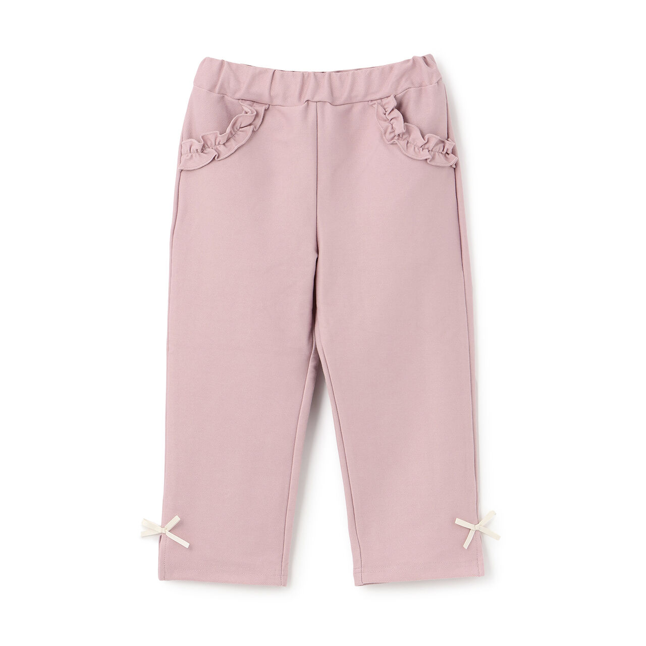 Cropped Cut Pants,Light pink, large image number 12