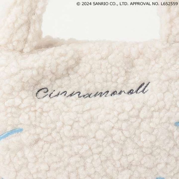 [Sanrio] Boa Tote Bag,Sax blue, medium image number 4