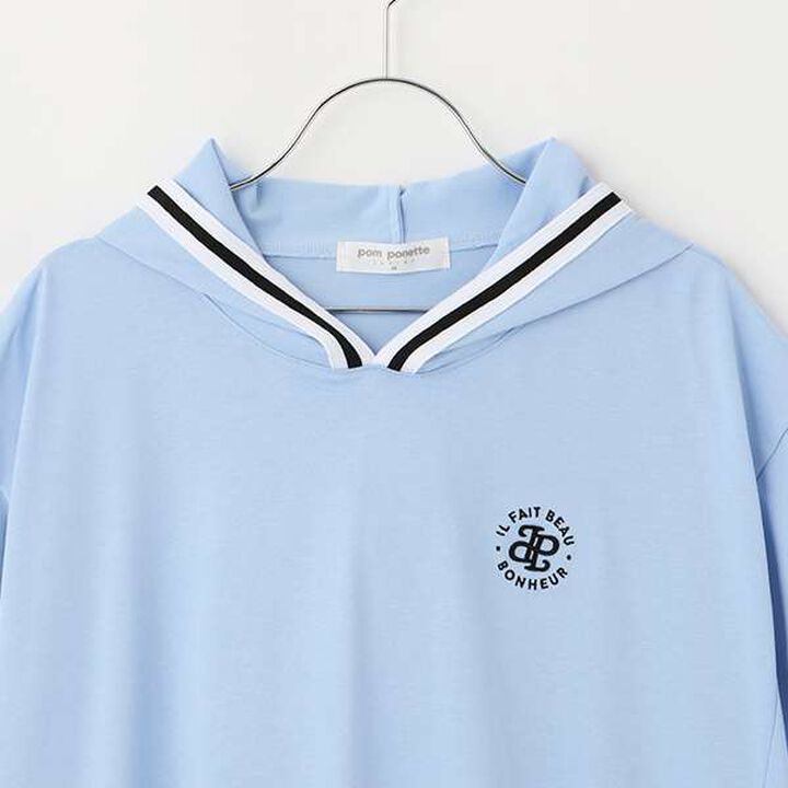 Hooded Line Parka,Blue, medium image number 3