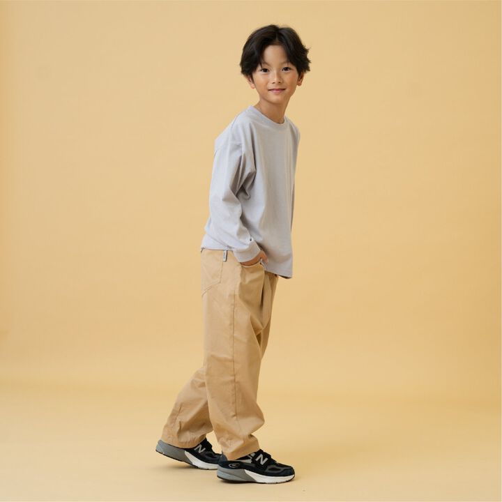 Stretch Tuck Balloon Pants,Light khaki, medium image number 3