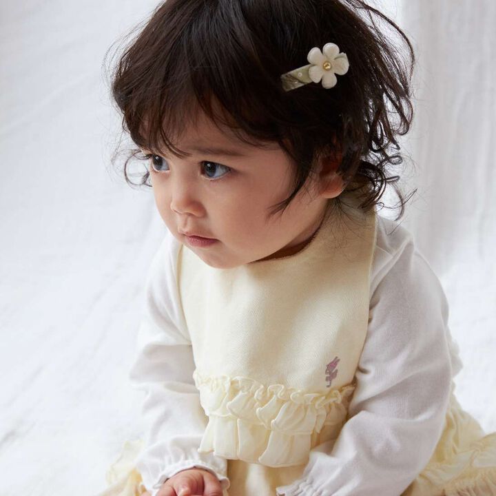 KP Bunny Ear Gift Bag Set: Bib & Bloomers,Off white, medium image number 9