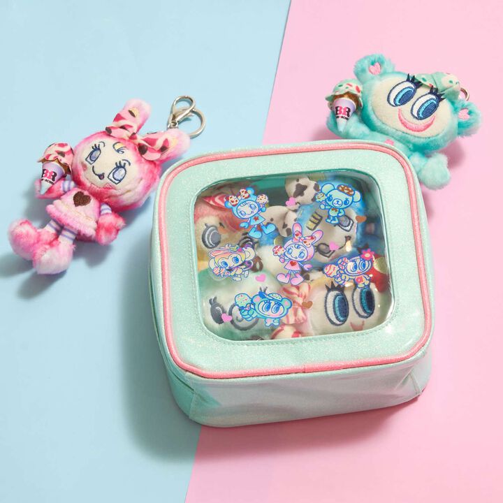 [31 Ice Cream] x Narumiya Characters Square Pouch,Multi color, medium image number 6
