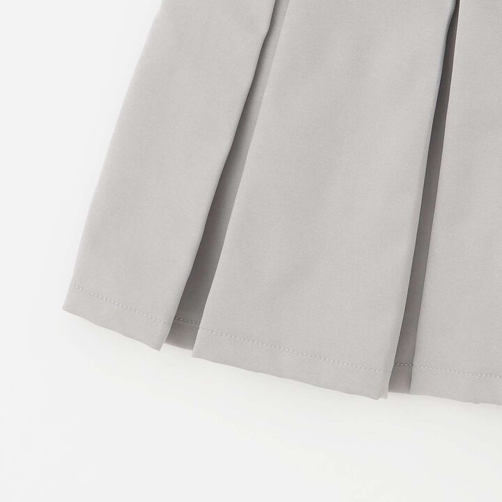 [Easy Care] Pleated Skirt with Belt,Gray, medium image number 14