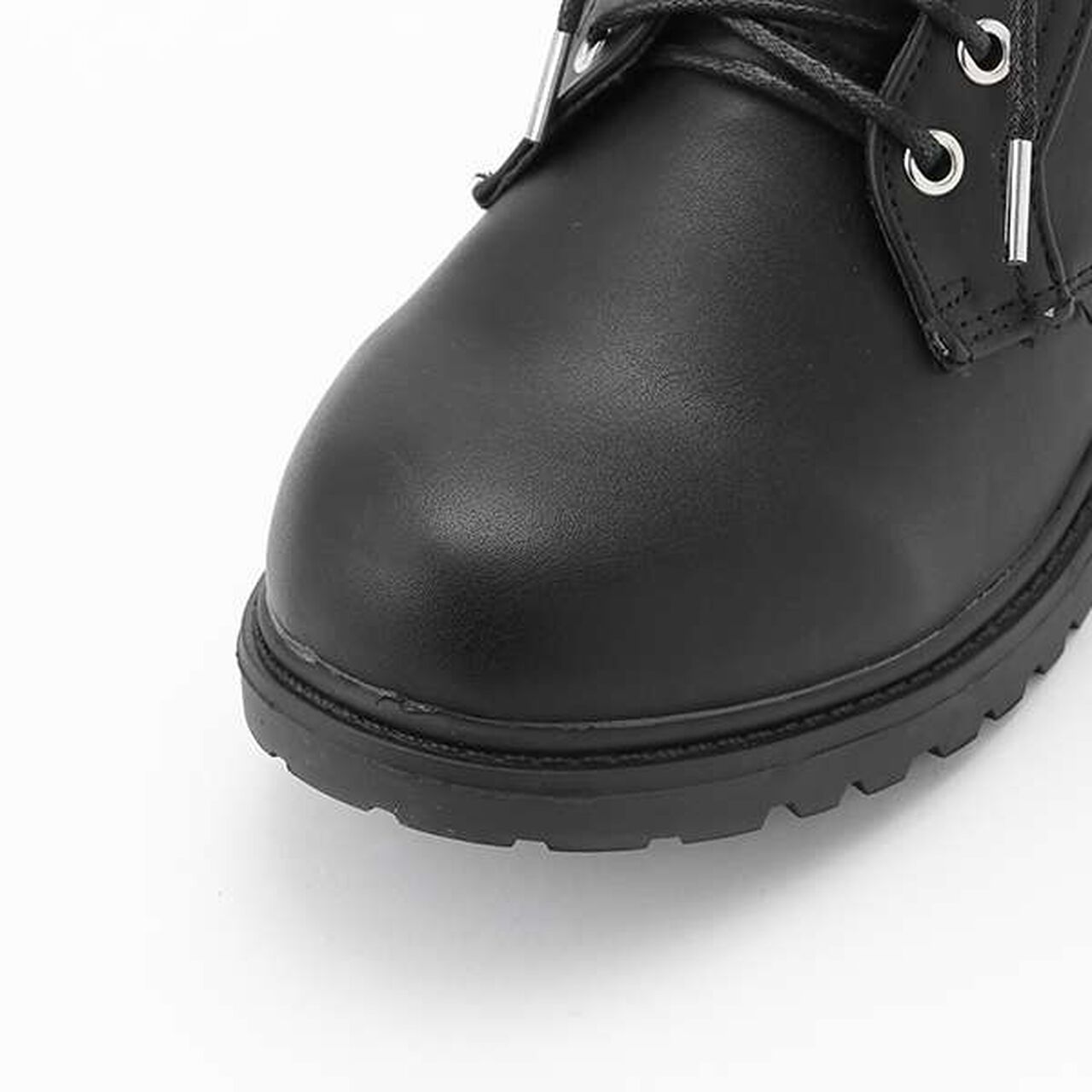 Lace-Up Boots,Black, large image number 2
