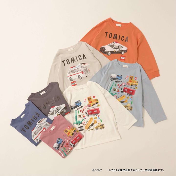 [Tomica] [Kaiteki Tenjiku] Collection T-Shirt,Deep pink, medium image number 12