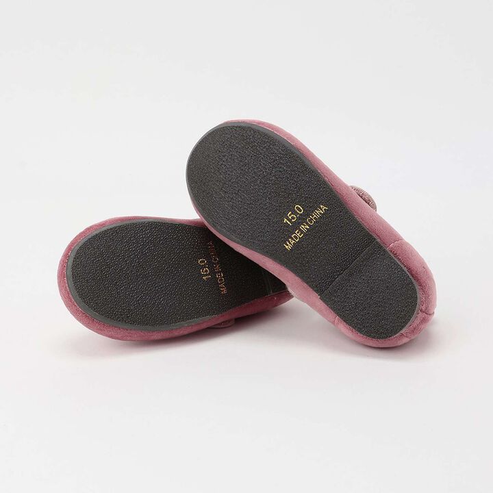 Velour One-Strap Shoes,Mocha tea, medium image number 7