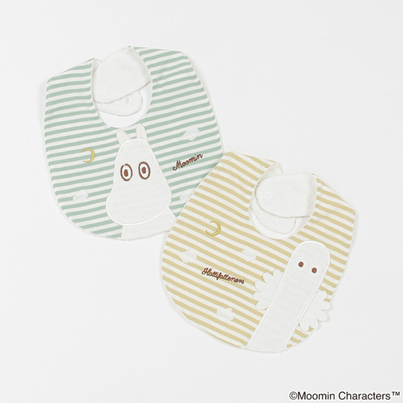 MOOMIN Nyoro Nyoro Bib,Light green, large image number 9