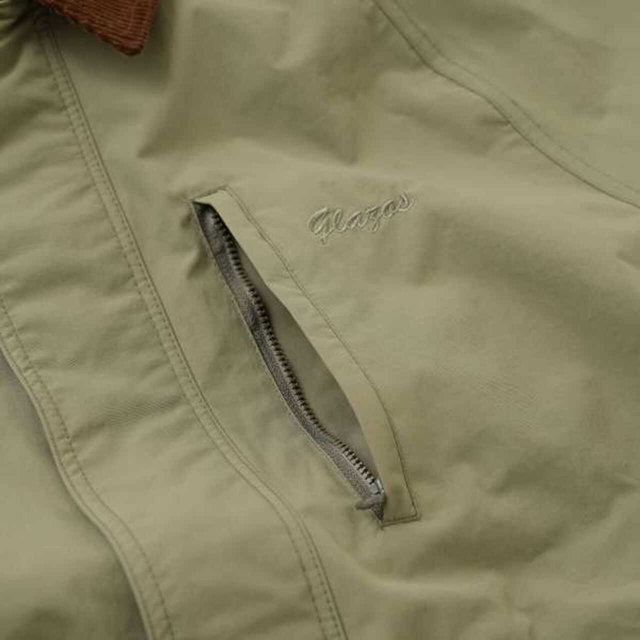 [Water-Repellent & Breathable] Nylon Jacket,Khaki, large image number 4