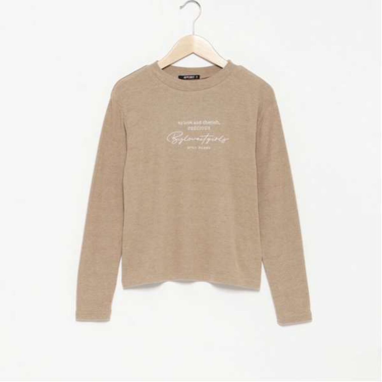 Micro-Fleece Long Sleeve T-Shirt,Black, large image number 17