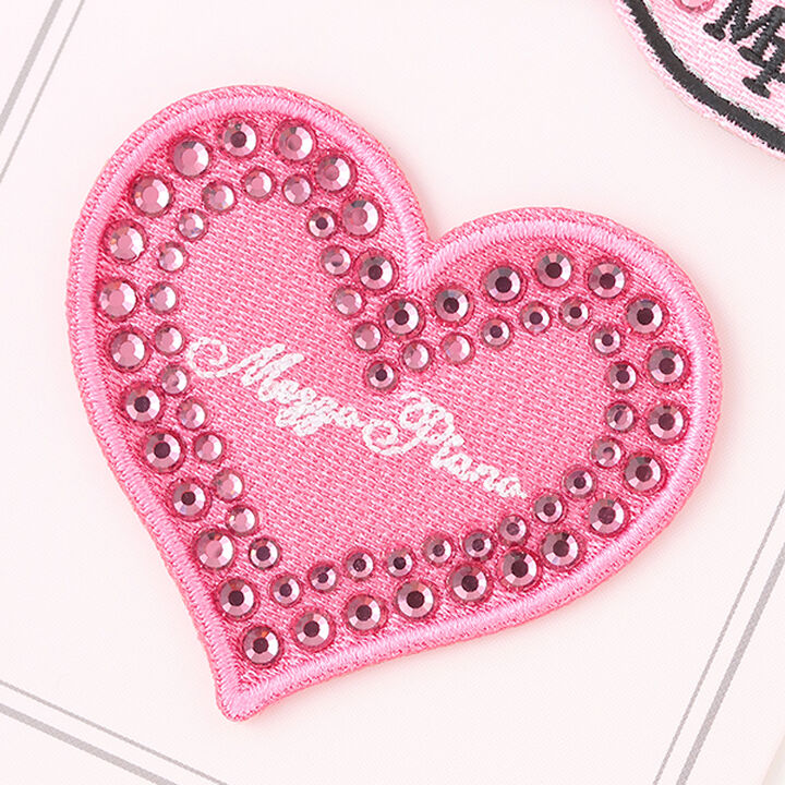 Sparkling Ribbon Patch A,Pink, medium image number 2