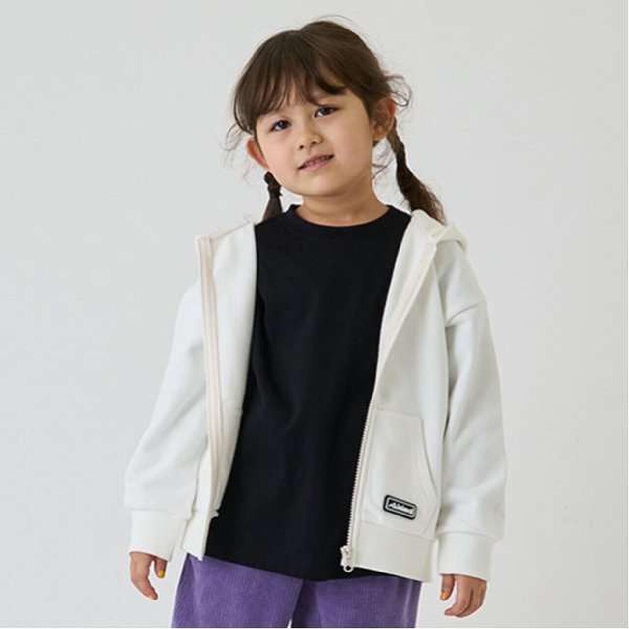 Anti-Stain Finish Silicone Patch Zip-Up Parka,Black, large image number 20