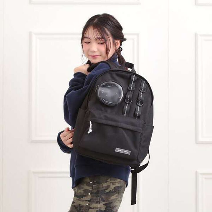 Mall-Style Multi-Pocket Backpack,Black, medium image number 17