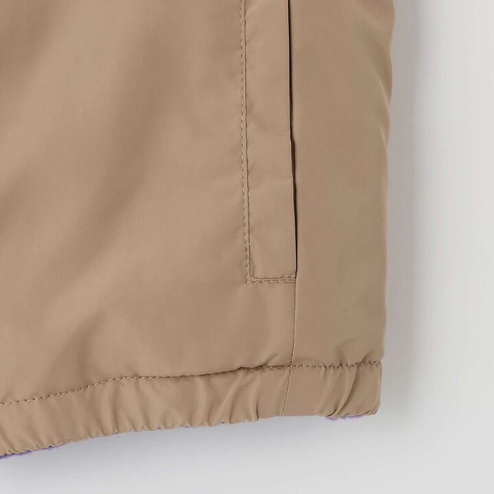 Plain Boa Reversible Vest,Light beige, medium image number 16