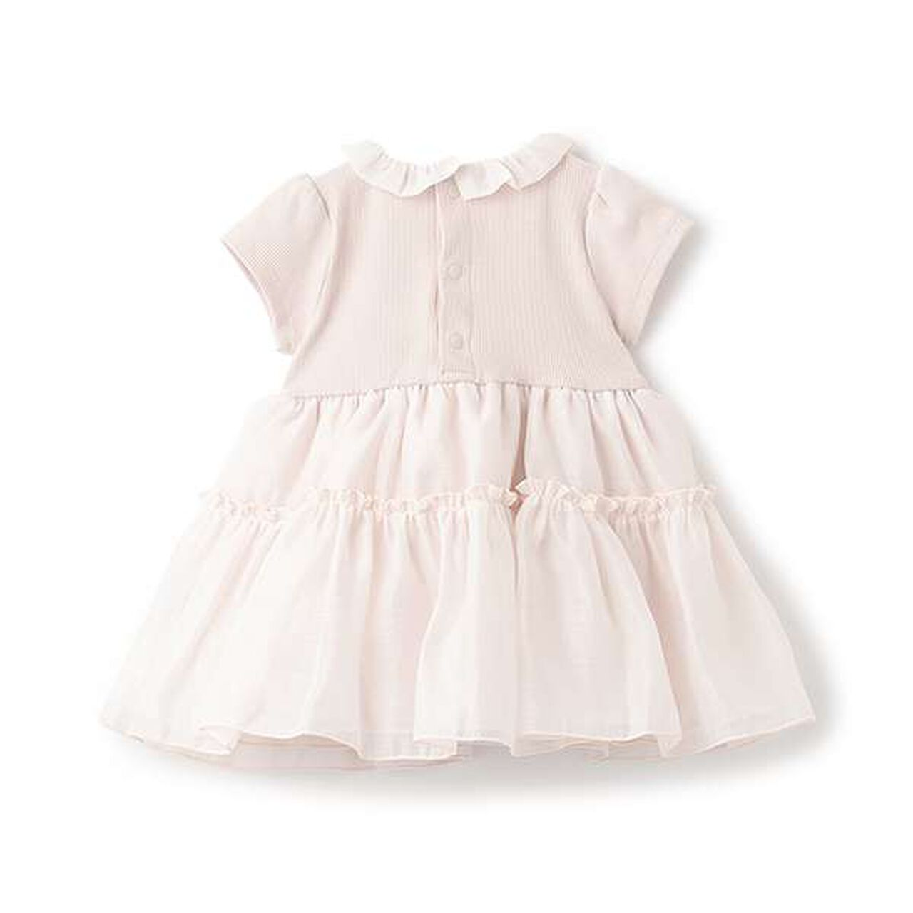 [Link] Organza OP Romper,Ivory, large image number 10