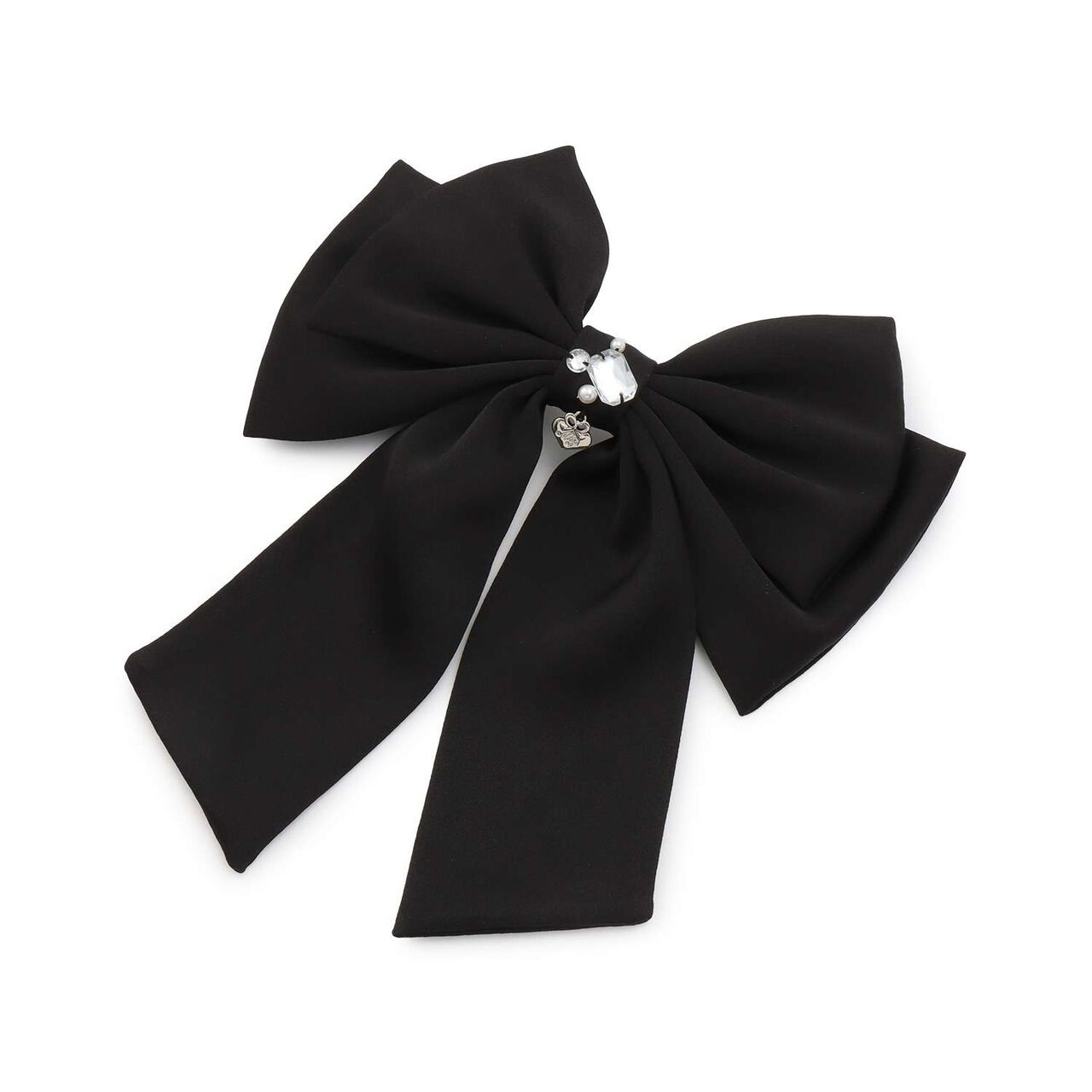 Big Ribbon Barrette♪,Ivory, large image number 6