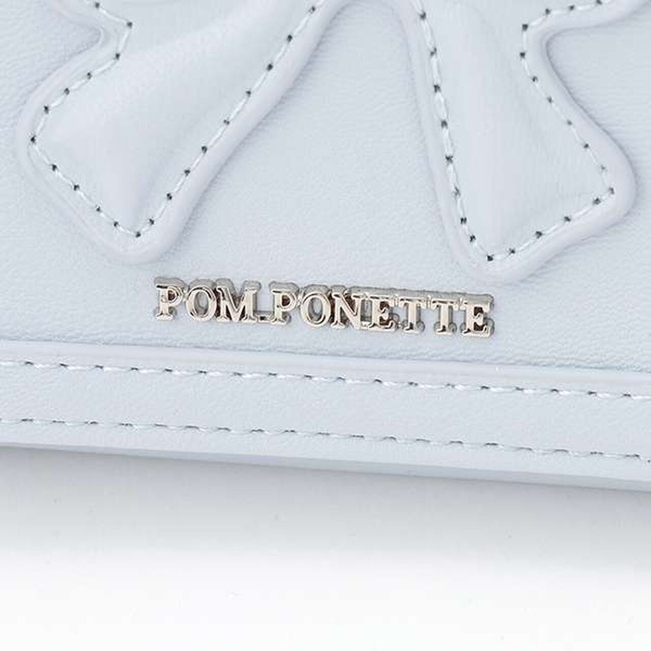 Ribbon Motif Wallet,Black, large image number 2