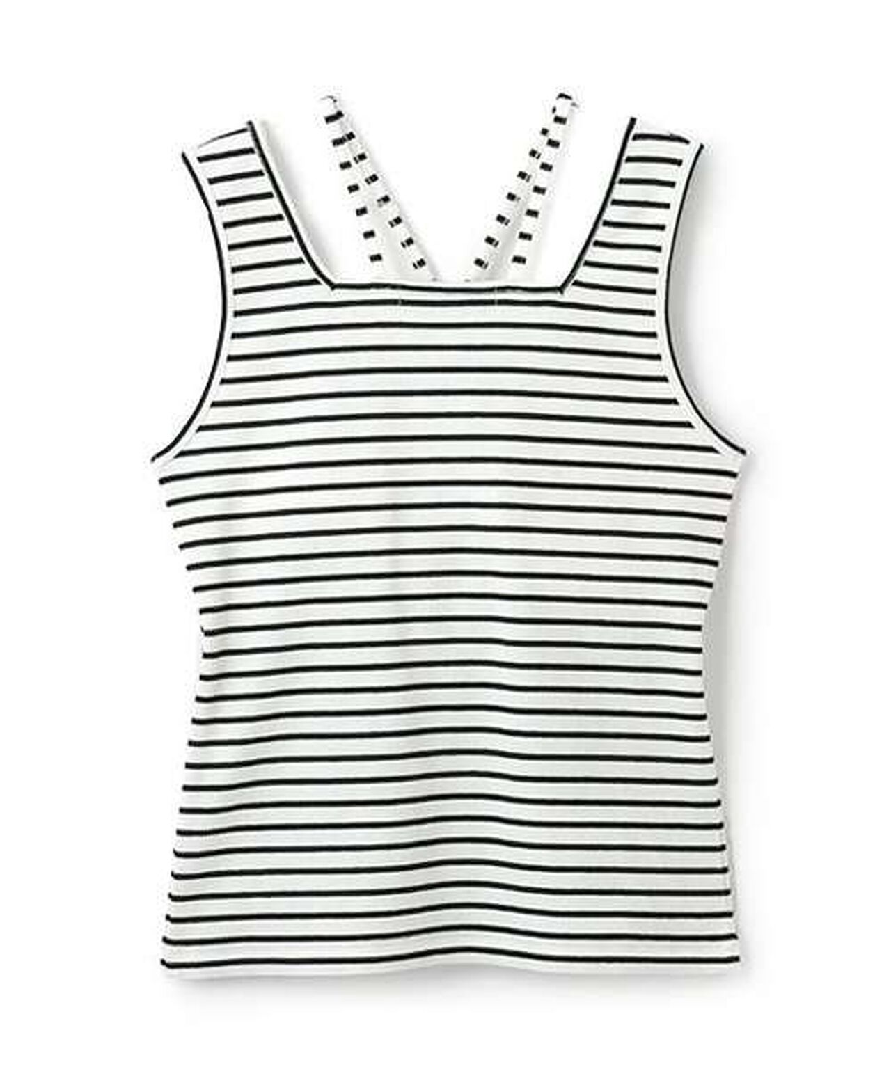 Black Cross Halter Tank,Multi color, large image number 11