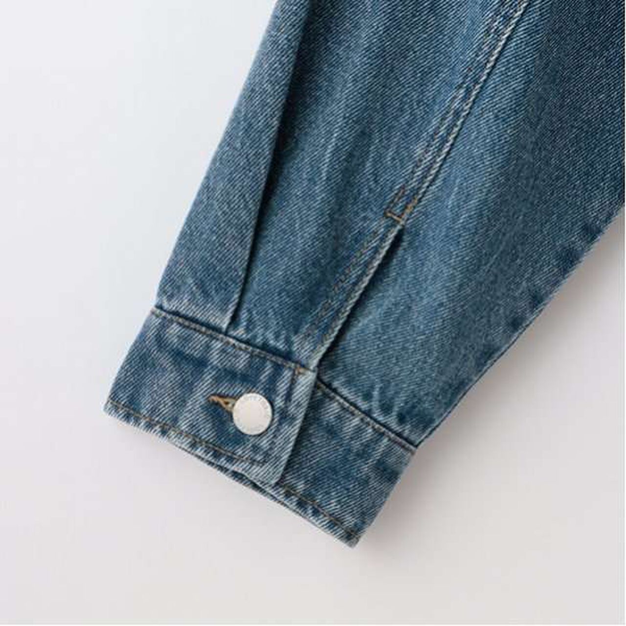 SpongeBob x Angel Blue Denim Jacket,Blue, large image number 5