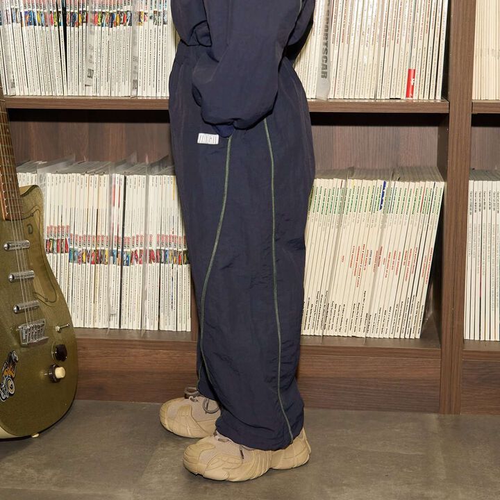 [MNCM] Side Line Wide Pants (Coordinatable Setup),Navy, medium image number 25