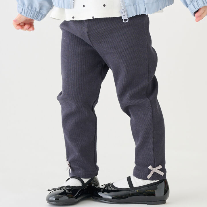 [Affordable] GIRLS 10-length Leggings,Off white, medium image number 2