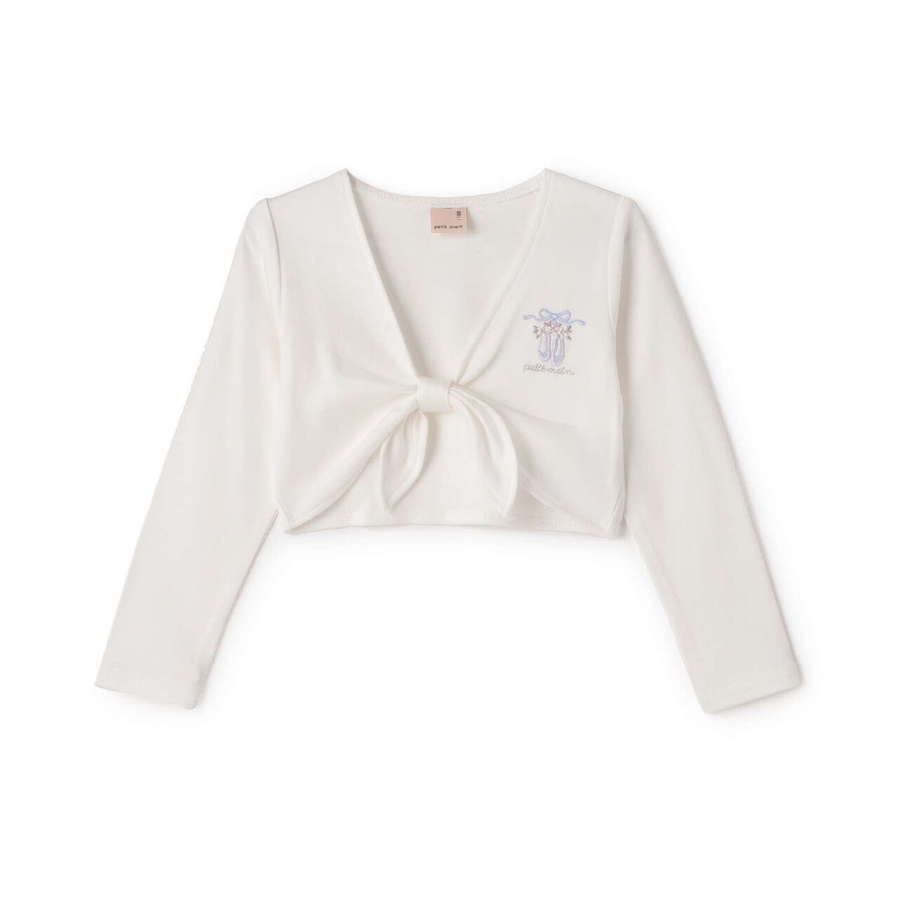 Ballet Cache-Coeur Top,Lavender, large image number 2