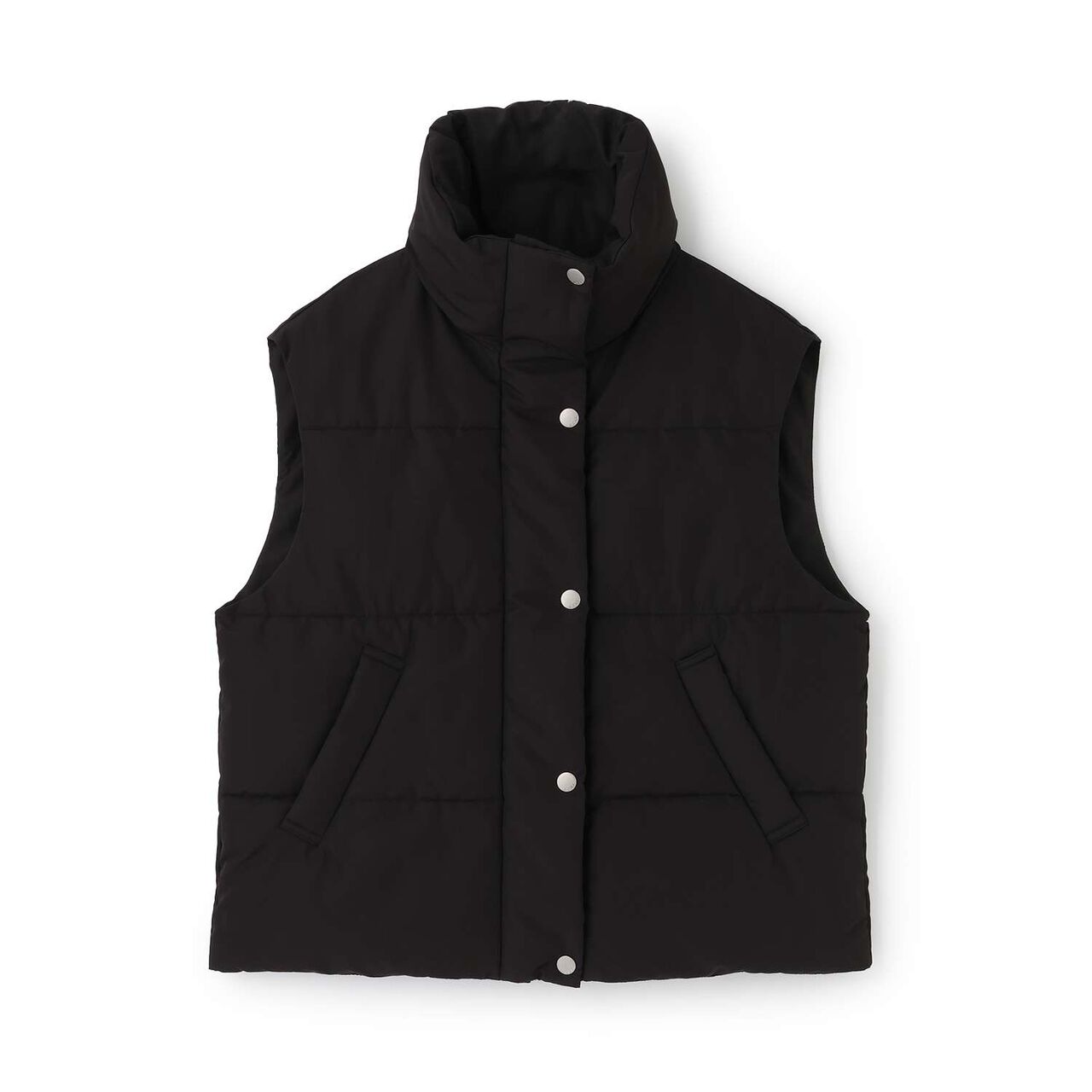 [LTXC] Puffy Vest,Black, large image number 8