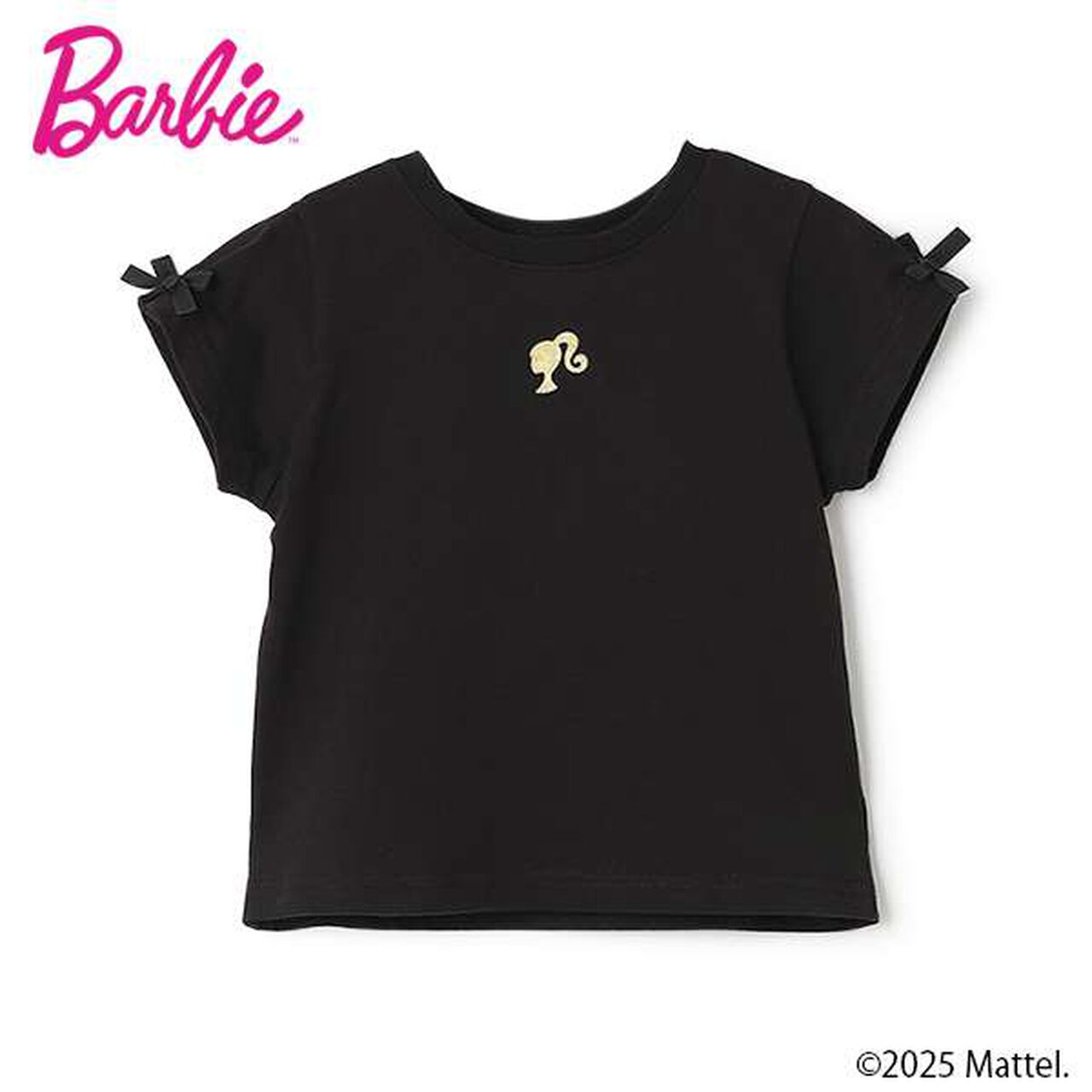 [Barbie] Sleeve Tuck T-Shirt,White, large image number 15