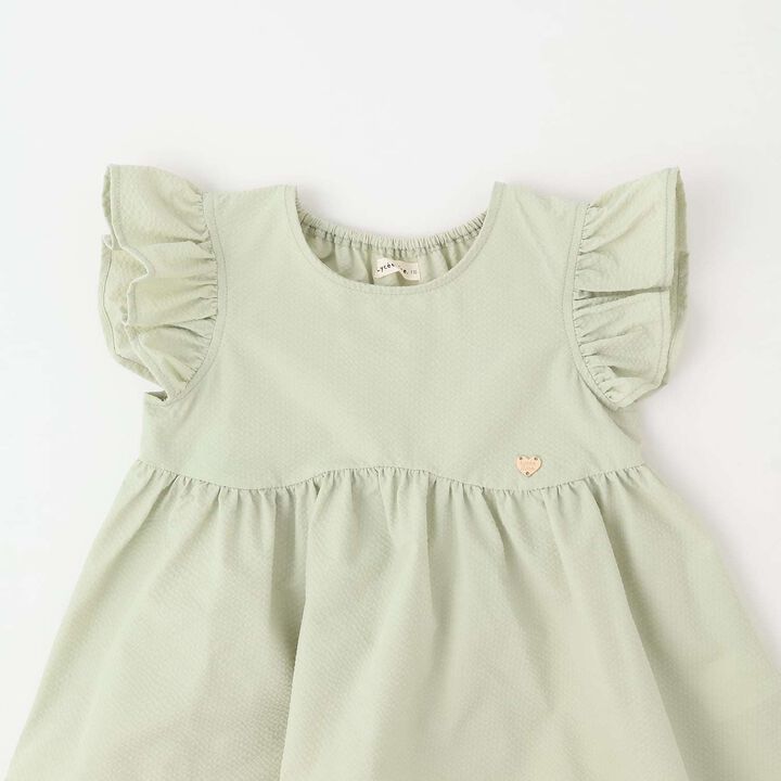 [Outfit Set] Wavy Peplum Blouse & Balloon Pants Set,Navy, medium image number 8