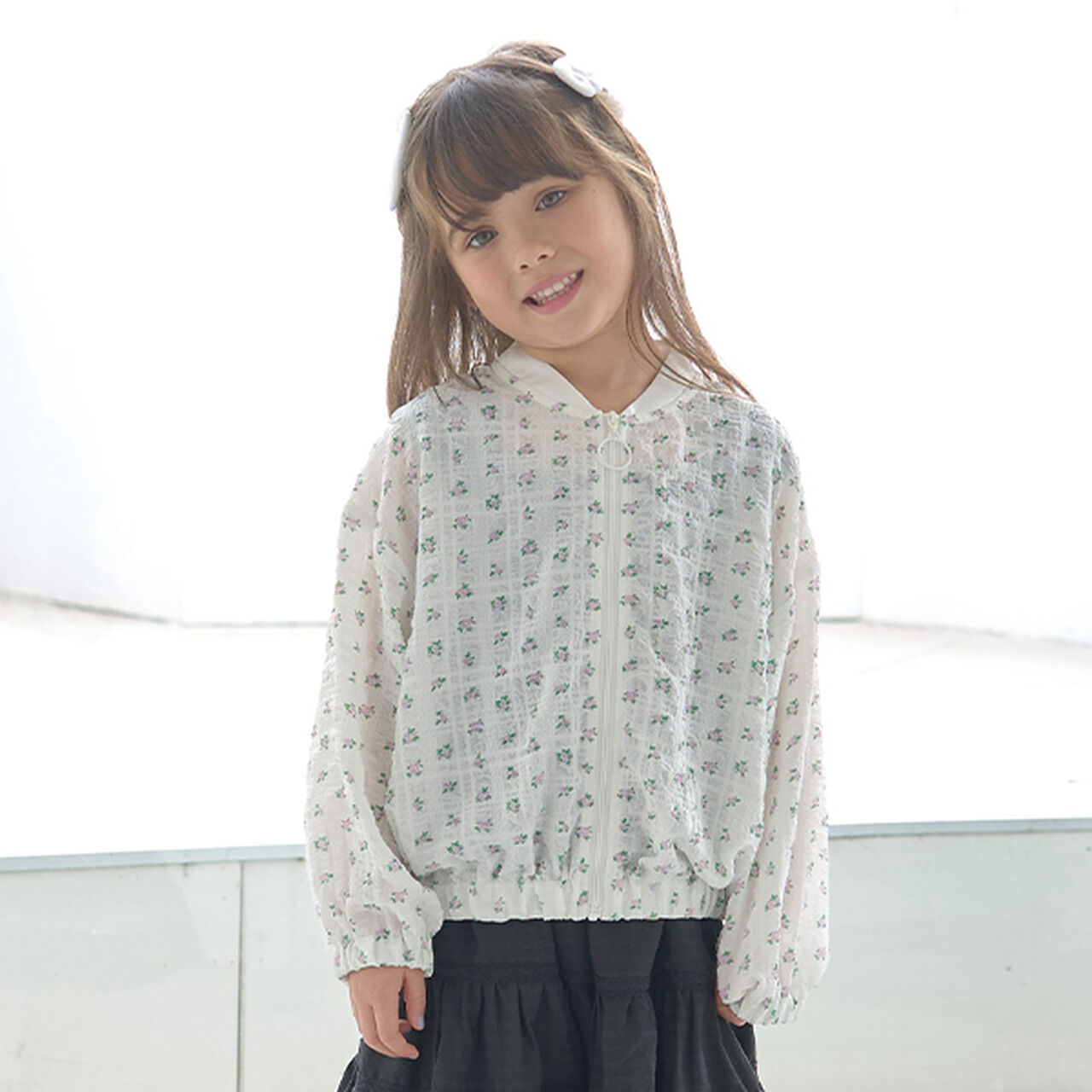 [Set Up Available] Sheer Oversized Silhouette Jacket,Lemon yellow, large image number 20