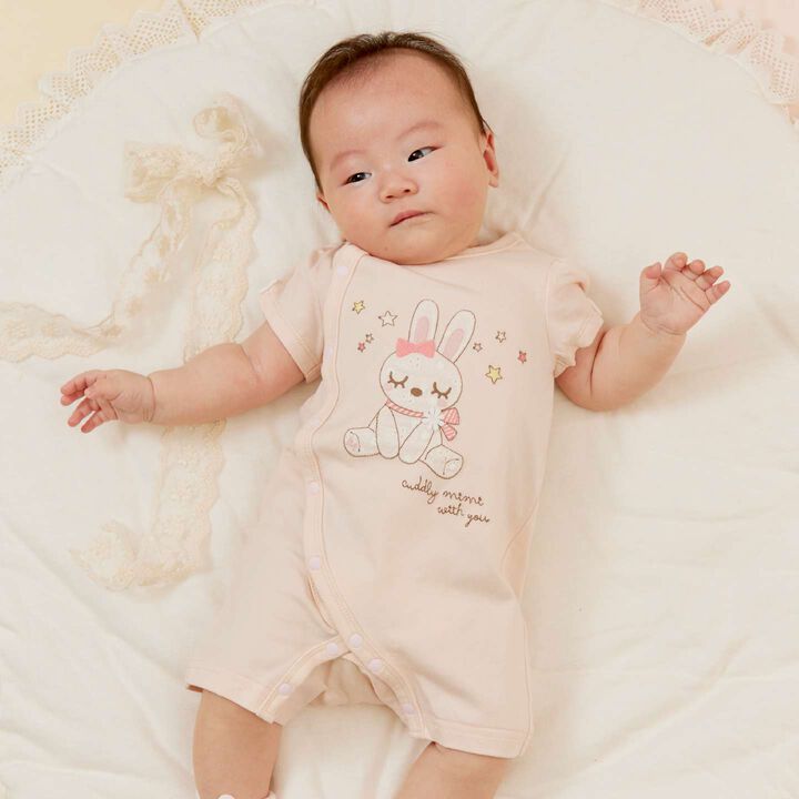 Mimi-chan Appliqu&eacute; Embroidery Shortall,Pink, medium image number 11