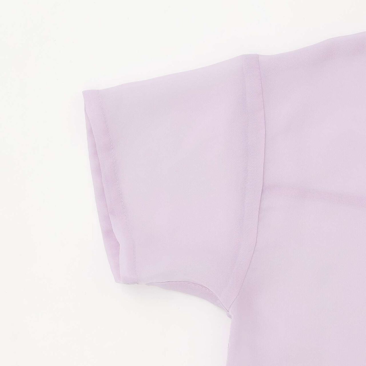 [3WAY] Short-Sleeve Sheer Shirt & Cool Sensation Tank Set,Lavender, large image number 23
