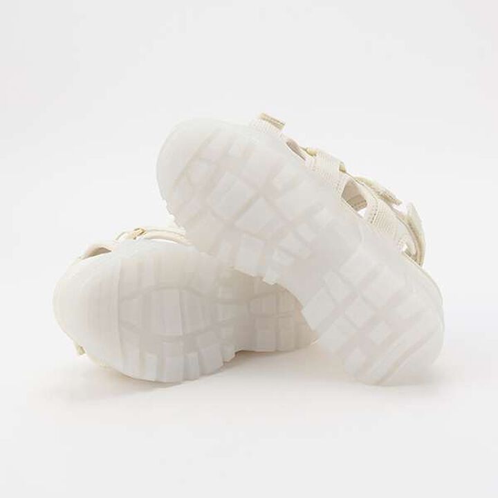 [LTXC] Milky Sole Sport Sandals,Black, medium image number 6