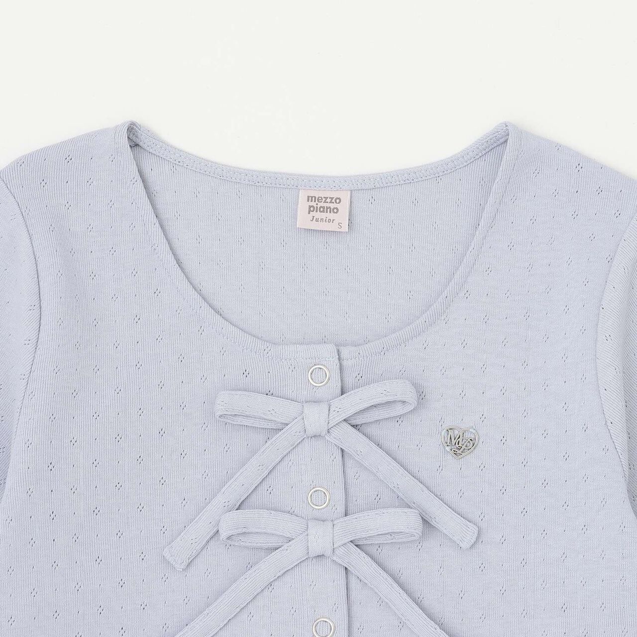 Cut and Sew Cardigan & Tank Top Set,Ivory, large image number 3