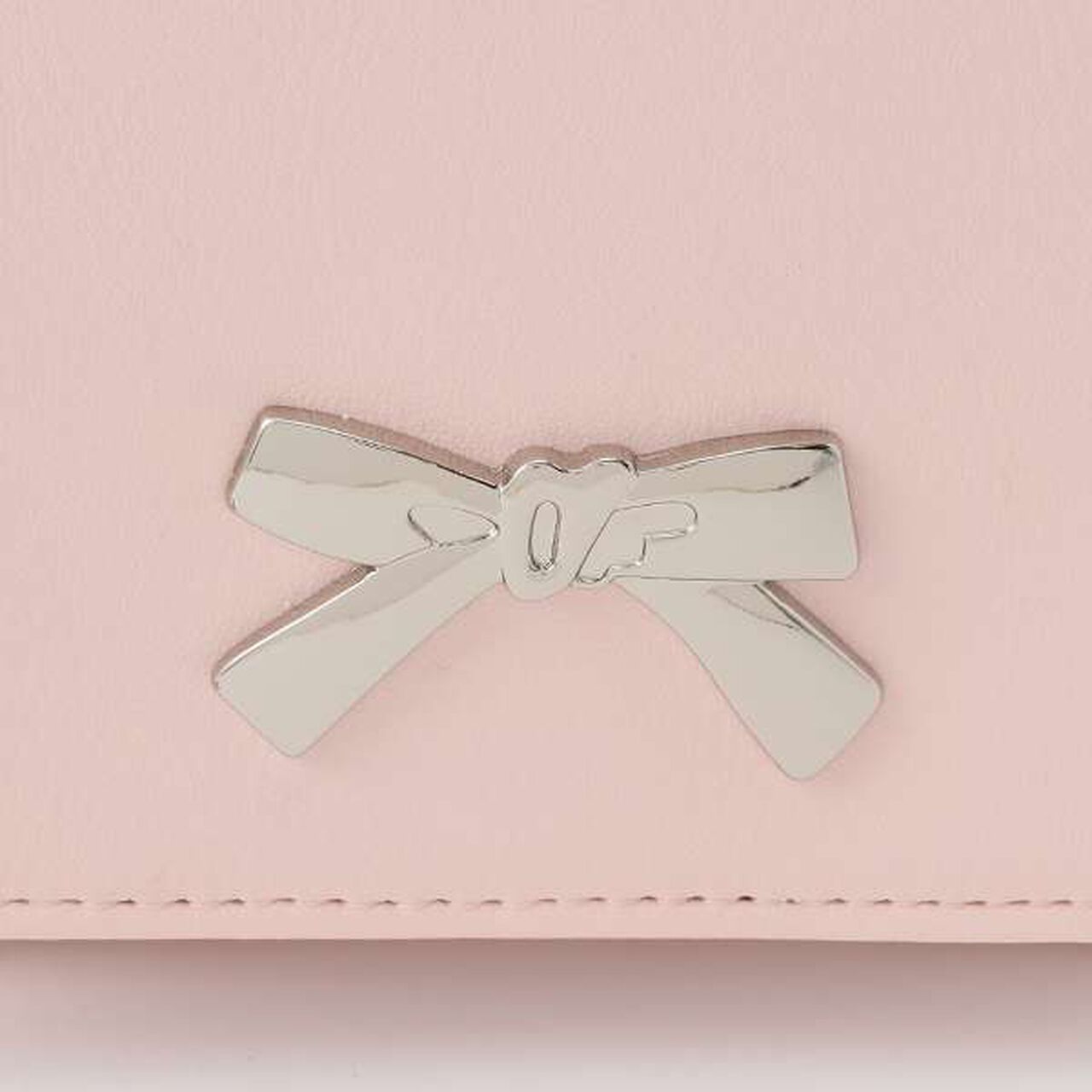 Shoulder Ribbon 3-Fold Wallet,Black, large image number 5