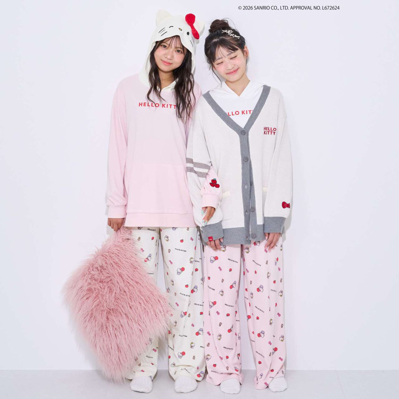 [Sanrio Characters/Hello Kitty] [LTXC] Room Wear,Off white, large image number 10