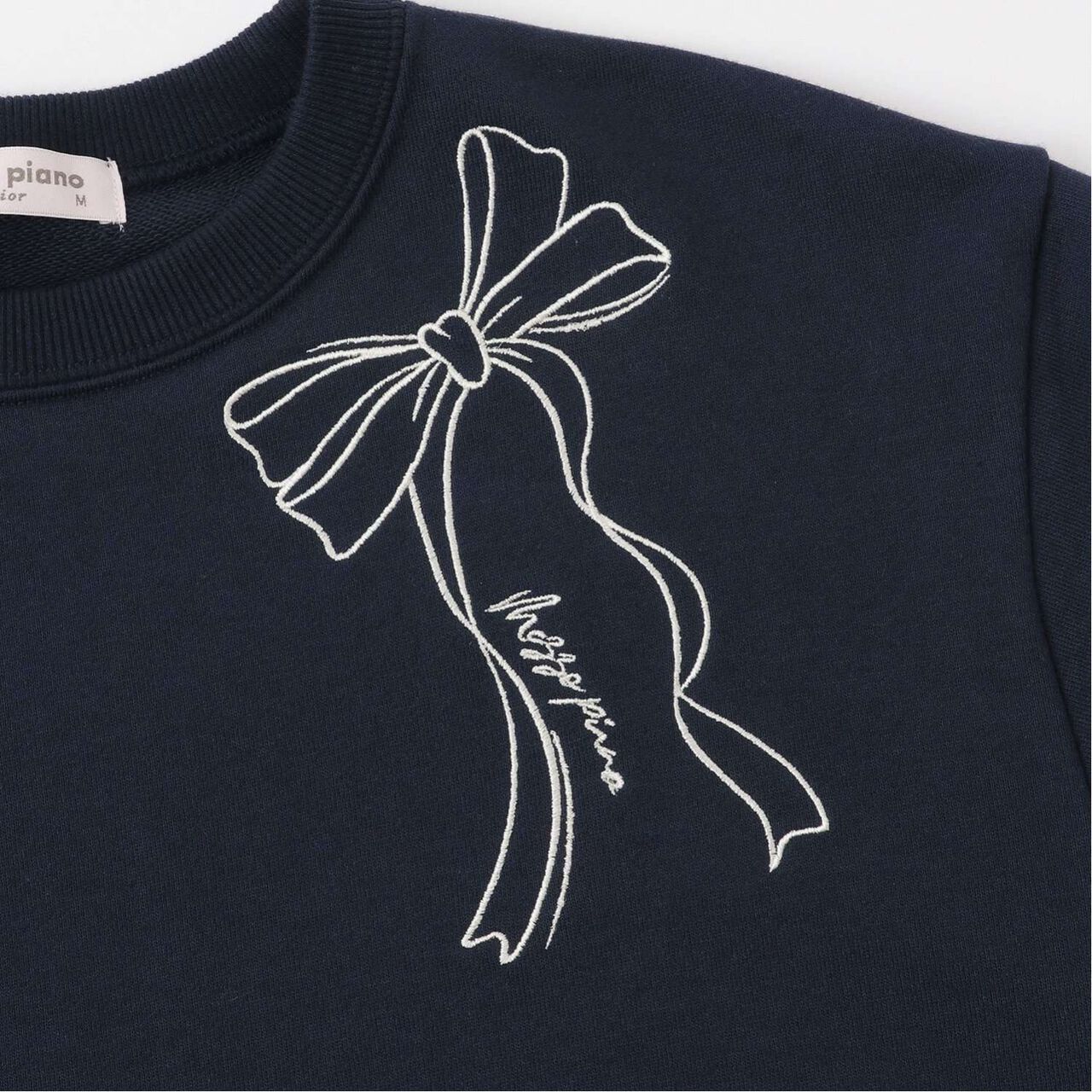 Lace Layered Sweatshirt,Lavender, large image number 5