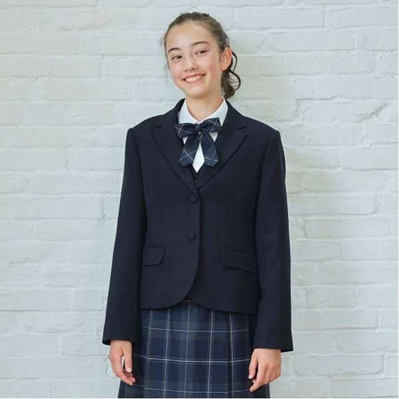 Saxony Two-Button Jacket,Navy, large image number 0