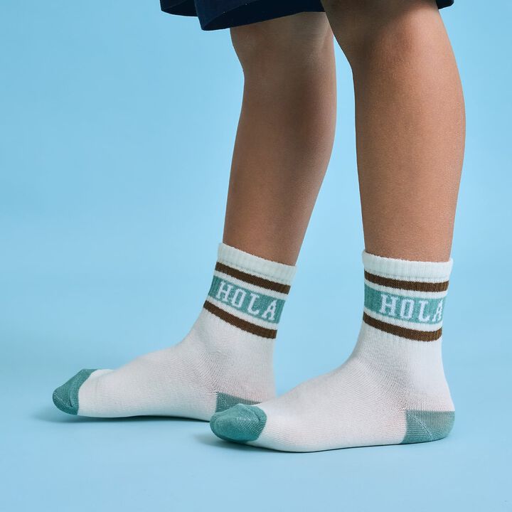 Line Assorted Crew Socks,Dark brown, medium image number 10