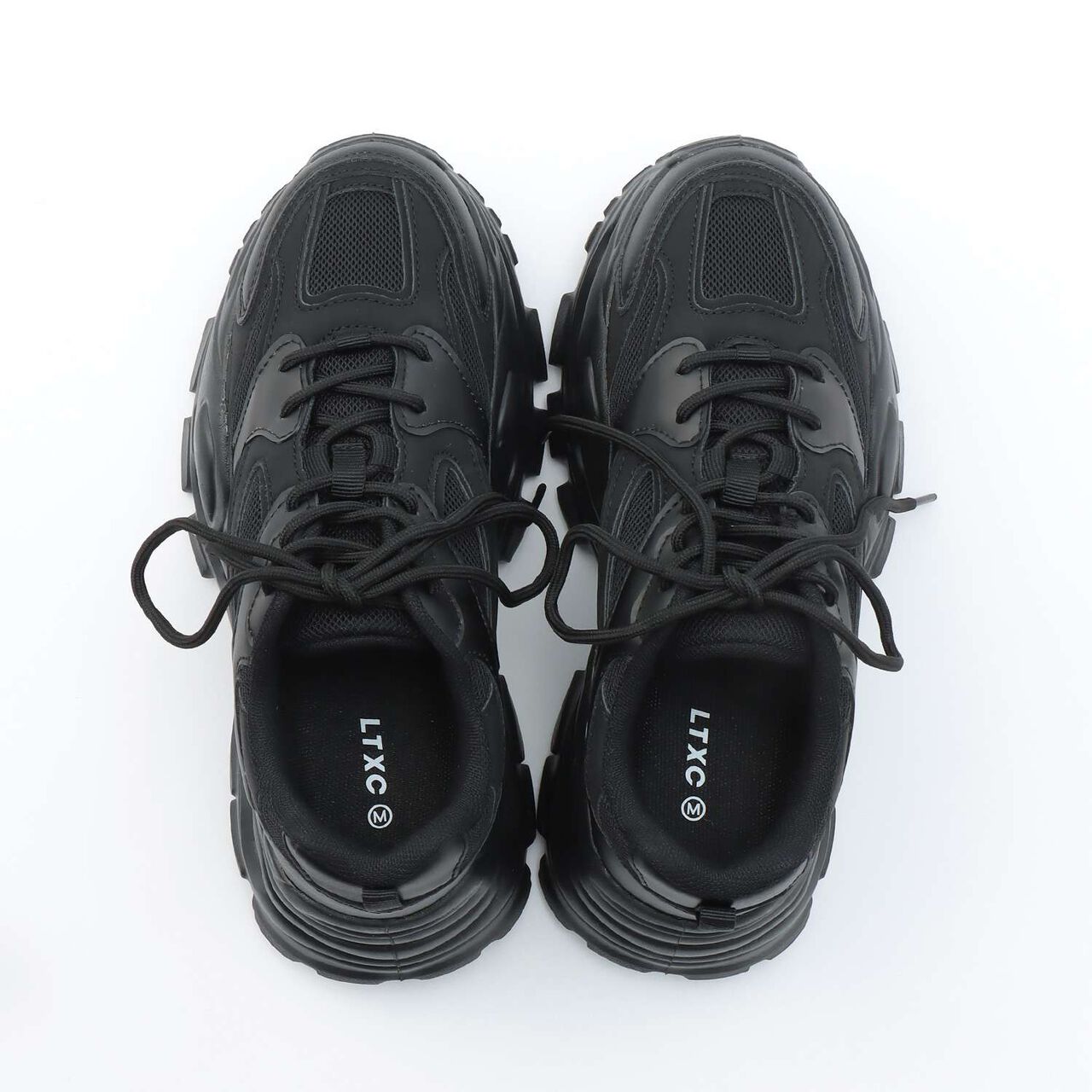 [LTXC] Thick Sole Dad Sneakers,White, large image number 3