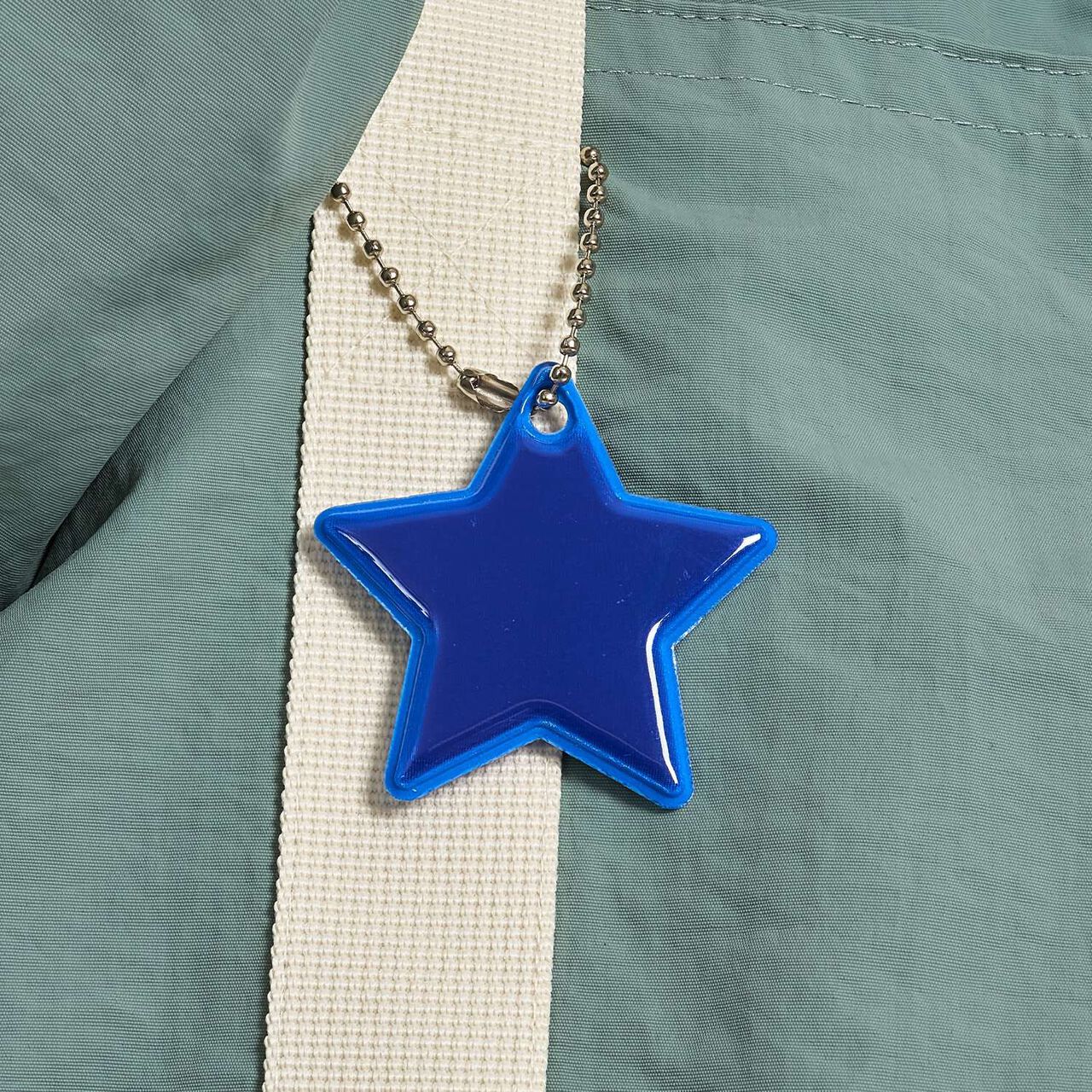 [For Preschool Use] [Safe] Star Reflective Charm,Blue, large image number 0