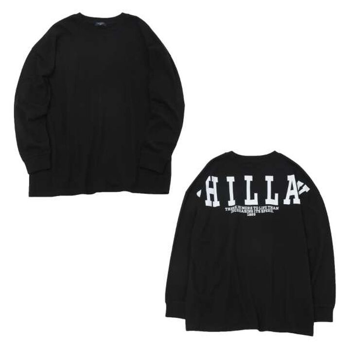 Street Big Long Sleeve T-Shirt,Black, medium image number 4