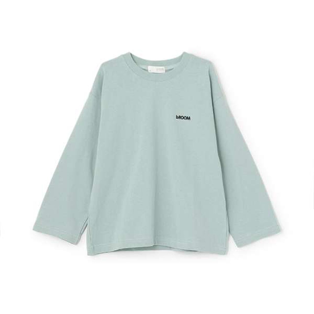 [Daily Standard Wear] Oversized Simple Design Long-Sleeve T-Shirt with Accent,Ivory, large image number 10