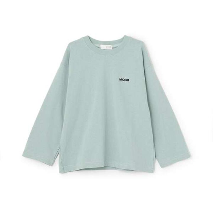 [Daily Standard Wear] Oversized Simple Design Long-Sleeve T-Shirt with Accent,Ivory, medium image number 10