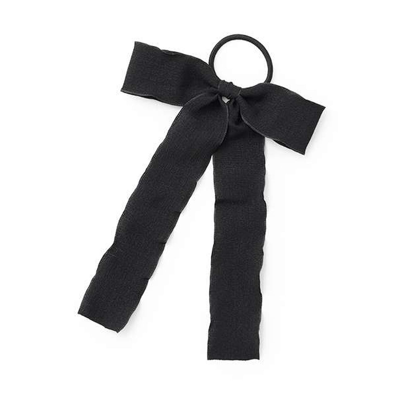 Wide Ribbon Hair Tie,Lavender, large image number 6