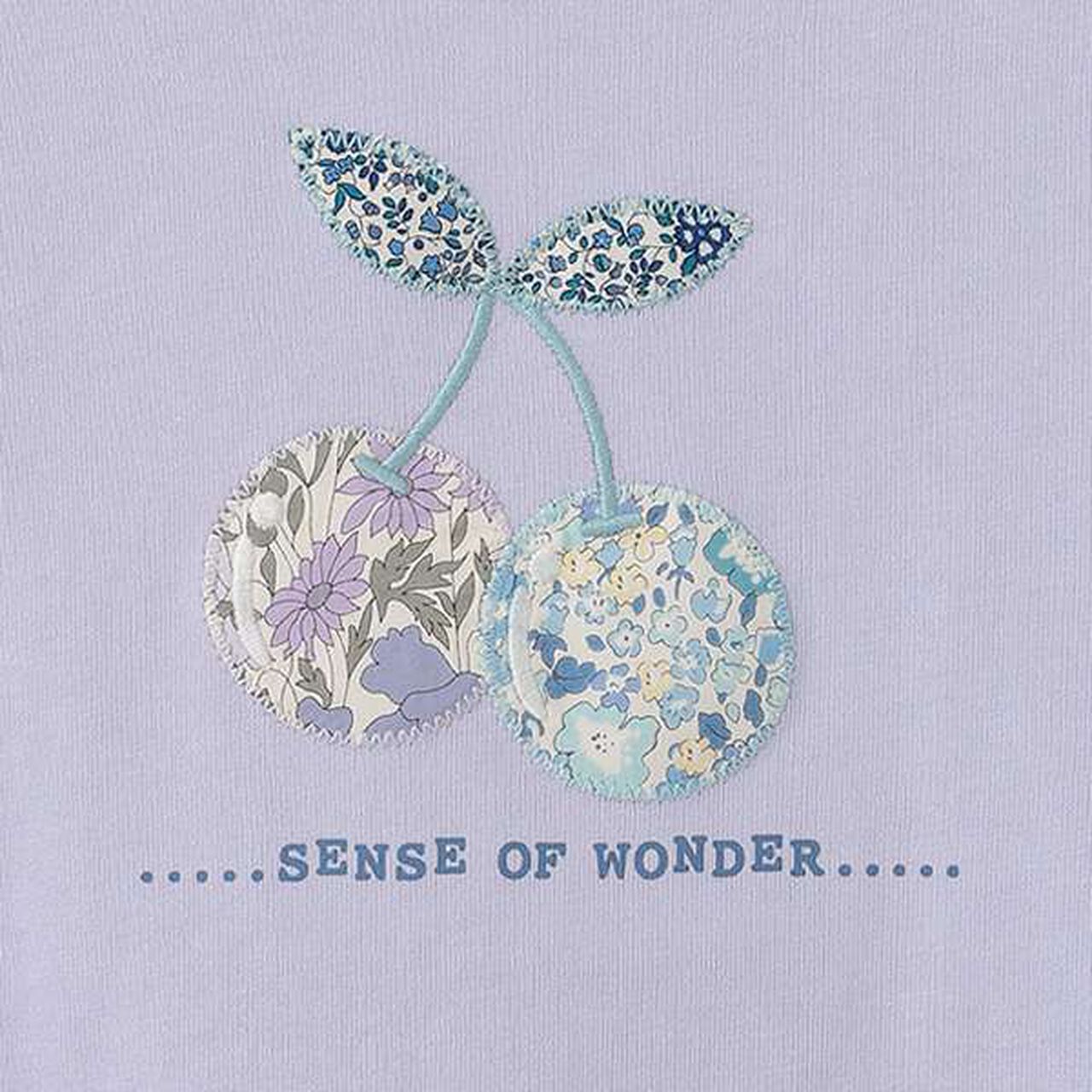 Liberty Cherry Appliqu&eacute; T-Shirt,Pearl white, large image number 6