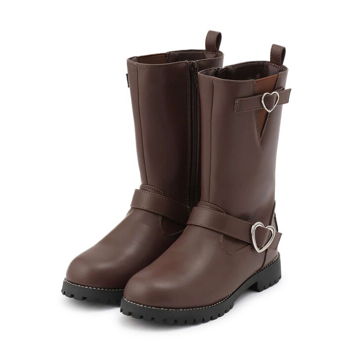 Heart Buckle Engineer Boots,, medium