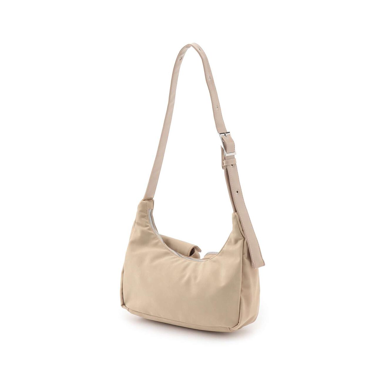 Pocket Moon Shoulder,Beige, large image number 1