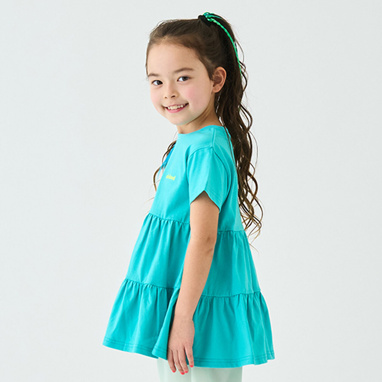 Anti-Stain Tiered Tunic,Yellow, large image number 19