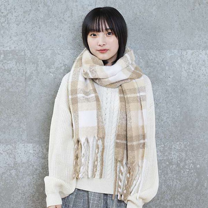 Volume Fringe Scarf,Sax blue, medium image number 9