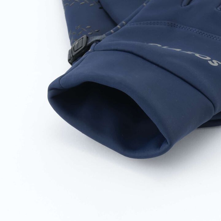 Reflective Logo Gloves,Navy, medium image number 4